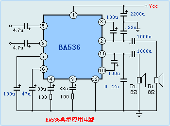 BA536应用电路