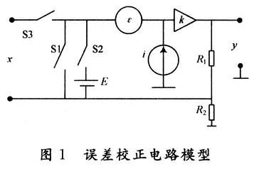 误差校正电路模型