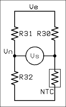 Figure 7. Wheatstone bridge.调节器