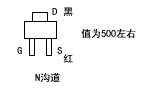 N沟道场管测量