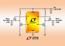 双输出、大功率同步升压型开关 DC/DC 控制器 LTC3788/-1