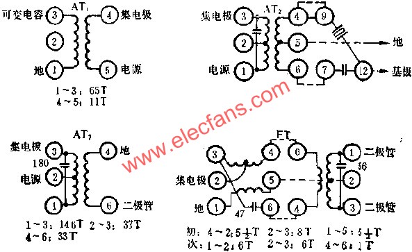 D1018线圈接线图  www.obk20.com