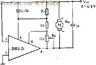 D5521D直流马达稳速电路的应用  www.obk20.com