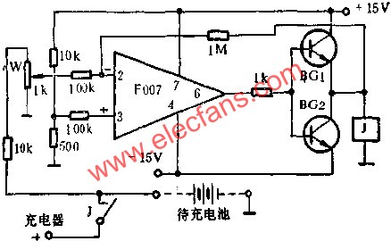 充电自控电路图 www.obk20.com