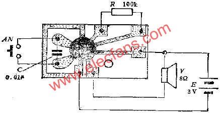 HY-101门铃线路