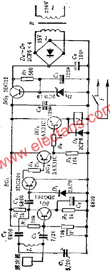 感应开关电路  www.obk20.com