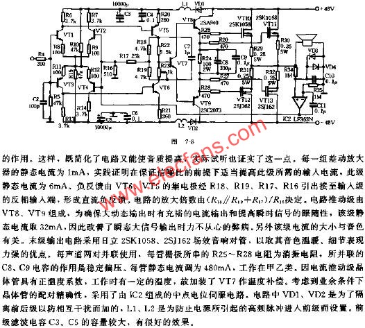 100W开关电源功放的制作