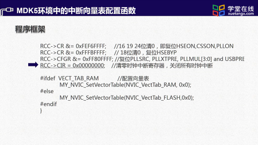  MDK环境中的中断向量表配置函数(2)#单片机 