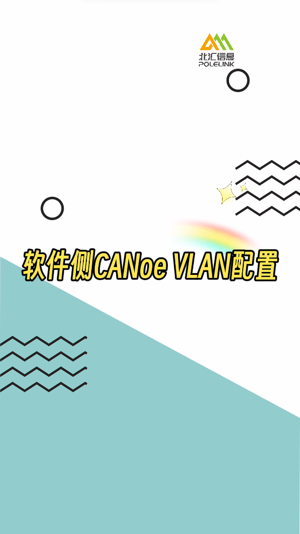 软件侧CANoe VLAN如何配置？#CANoe #VLAN 