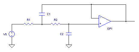 Sallen-Key Low Pass Filter