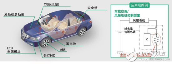 低阻值产品的应用及应用电路例