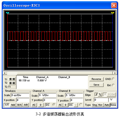 555,555芯片,多谐振荡器