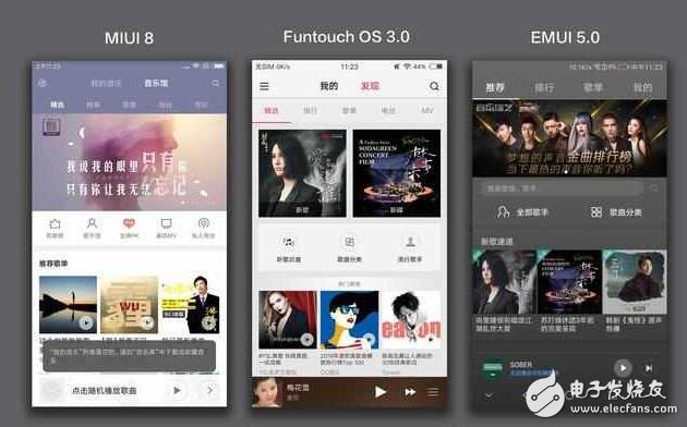 vivo新系统对比小米MIUI8、华为EMUI5.0， 谁才是国产第一