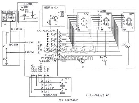 便携式低功耗湿度仪的设计