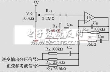 逆变器误差放大器原理图