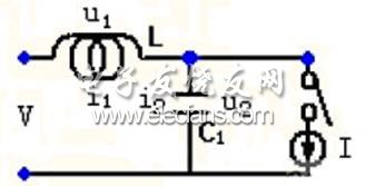 L 型LC 电源滤波电路