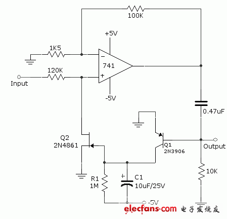 60dB音频压缩机电路