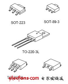 AMS1117中文资料封装图