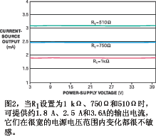 在电源电压很宽范围内