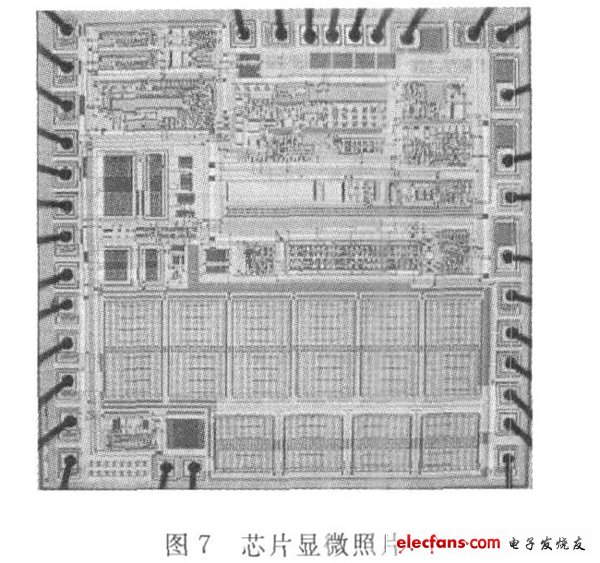 图7 芯片显微照片