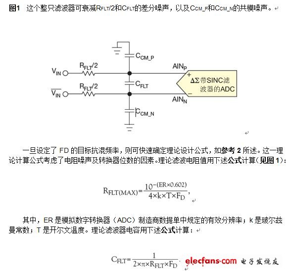 带有模式抑制电路的Delta-sigma抗混滤波器