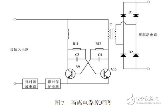 图7 隔离电路原理图