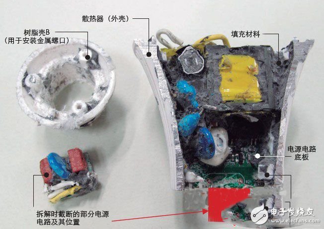 拆解几款LED灯泡 揭露售价减半的秘密