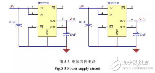 宽带阻抗测量仪电源管理与存储电路设计