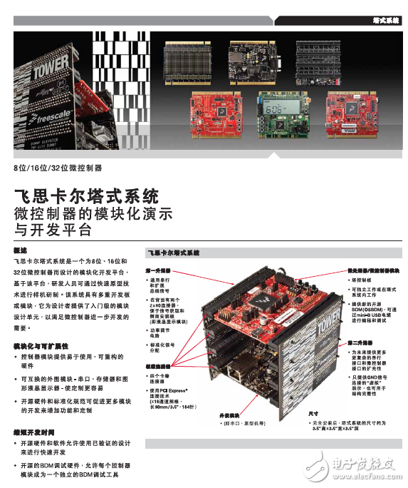 飞思卡尔塔式系统微控制器开发平台