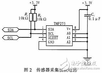 传感器采集模块电路