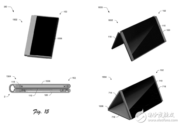 微软Surface Phone具有柔性转轴可折叠