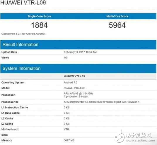 华为P10搭载麒麟960+徕卡双摄+4G运存，跑分强悍！