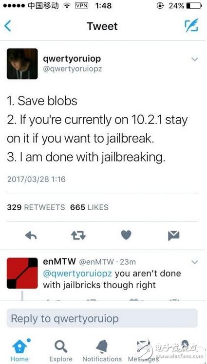 更加流畅的ios10.3与可能越狱的ios10.2.1你会选择谁？