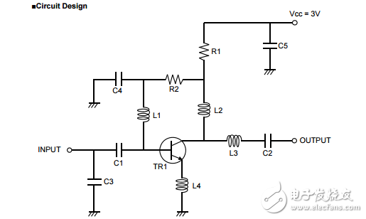 半导体2sc5490a作为LNA用于RKE的说明