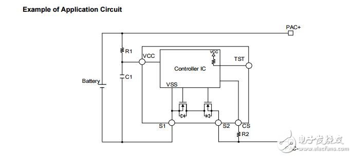 电池保护集成电路、集成功率MOSFET，1-Cell锂离子