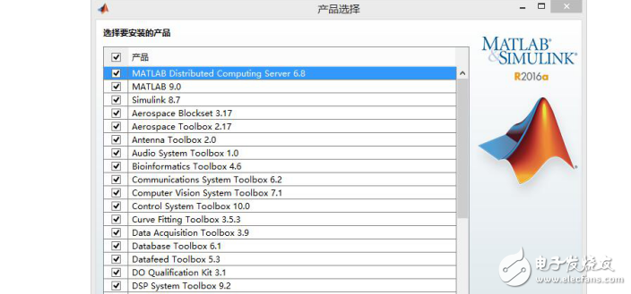 MATLAB 2016a 工具包中-英对照