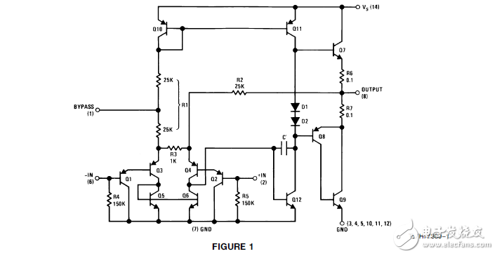 an-69/lm380音频功率放大器