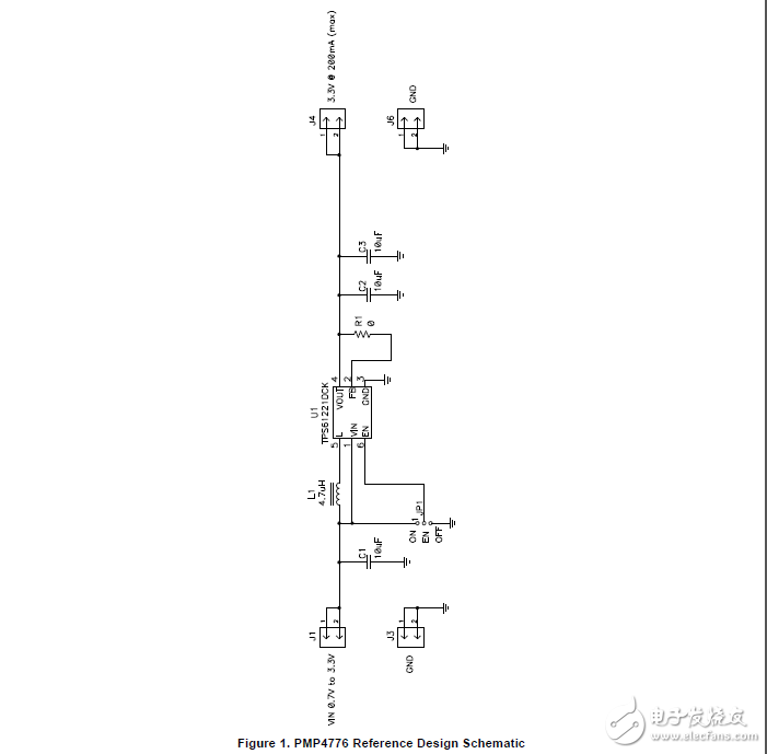 0.7V-3.3V的输入输出效率高的DC/DC转换器