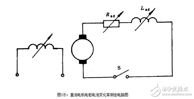 直流电机的短路测试与直流电机电枢电流变化率测试电路