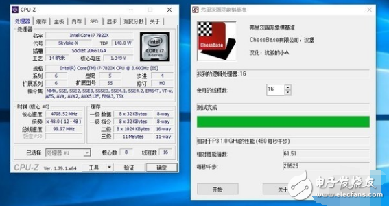 i7-7820X火力全开4.3GHz 能打败它的只有同门i9！