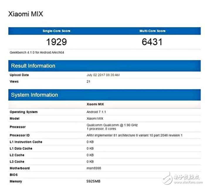 小米MIX2最新消息汇总：小米MIX2全面屏搭配“空气刘海”，小米MIX2夸张屏占比神似iPhone8