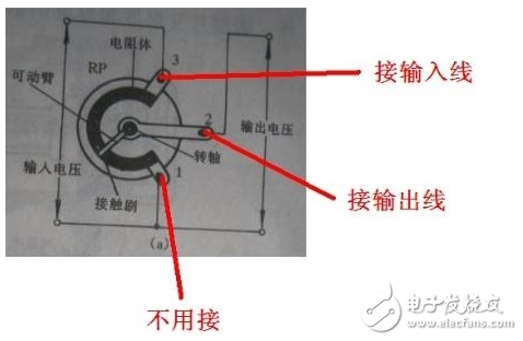 电位器工作原理、结构、判断电位器的好坏、分类、接线图、主要参数