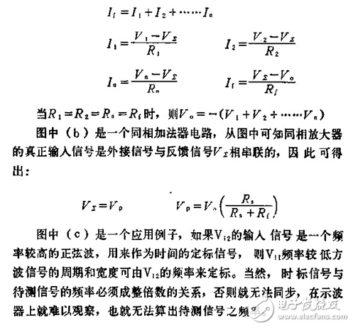 反相加法器