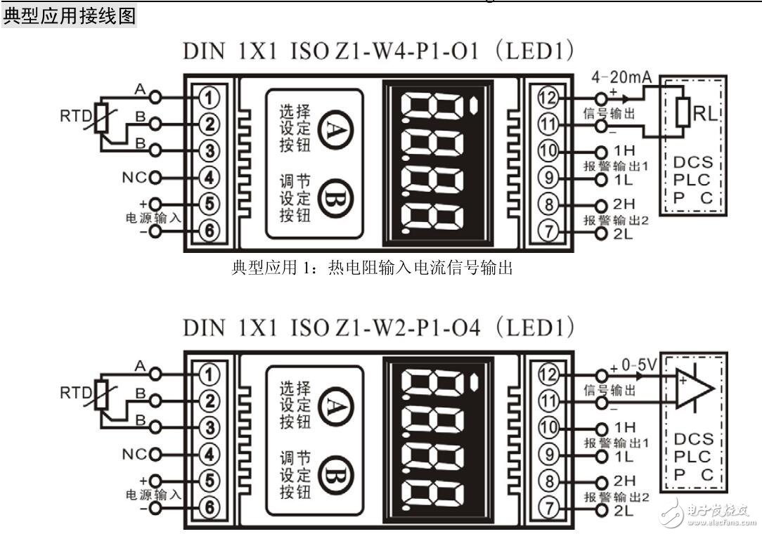 基于温度信号智能监控隔离变送器的产品特点及典型应用