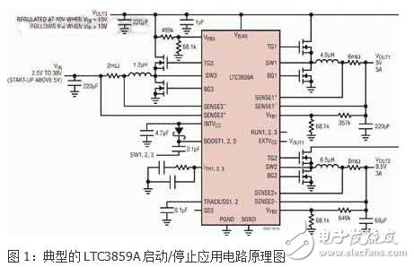 基于LTC3859A“启动_停止”系统的应用