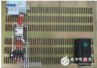 接触器自锁正转线路控制的电路安装方法及注意事项