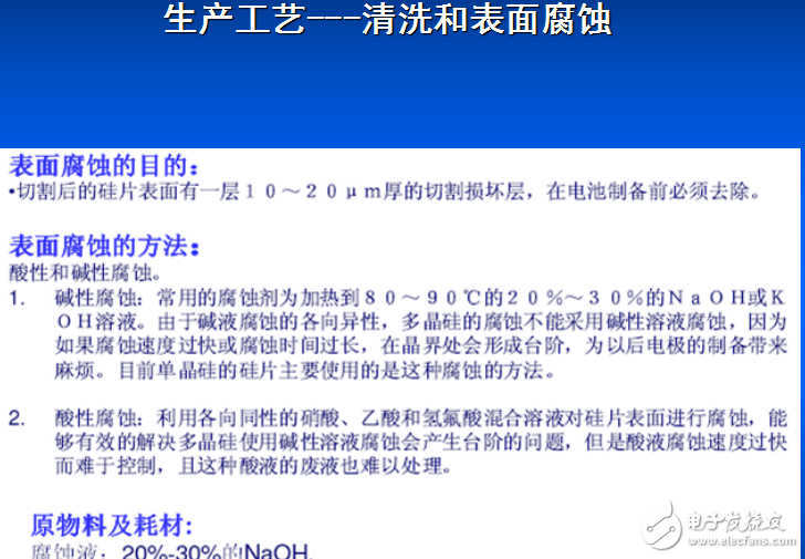 晶体硅太阳能电池生产工艺流程分享