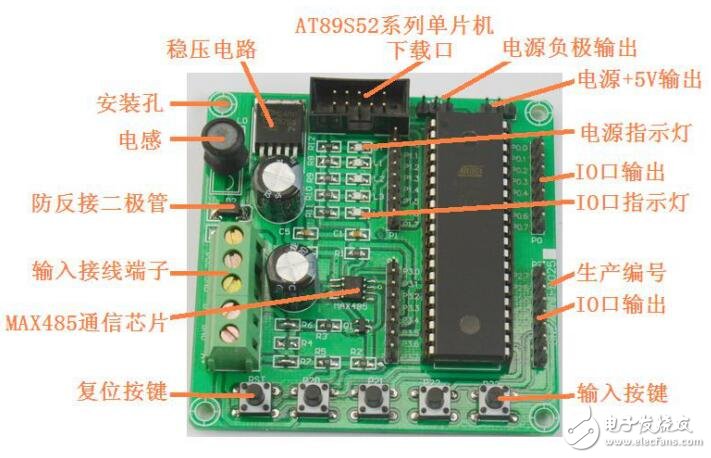 基于AT89S52的原理图及PCB图