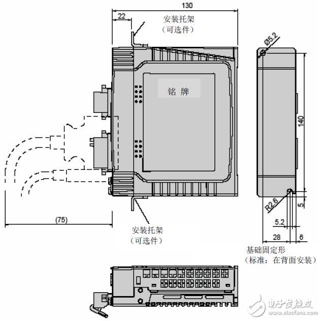 基于MINAS A4的驱动器的接线图和参数