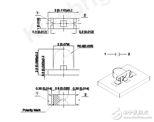 红光LED知识 KPPA-3010SURCK 今台